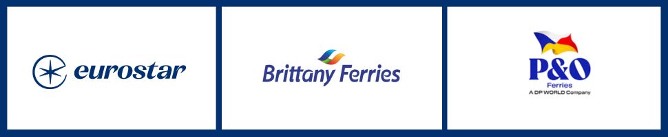 Travel Gift Vouchers available from Eurostar, Brittany Ferries or P&O Ferries